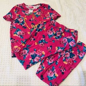 Betsy Johnson pajama set. Size 14